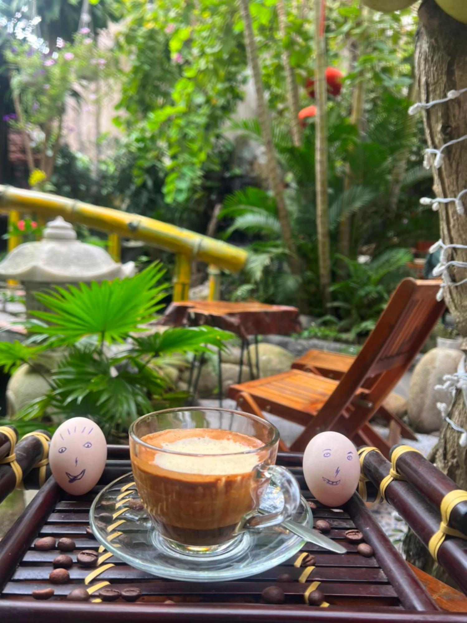 An Vien Coffee & Villa Ha Bang Esterno foto